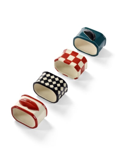 Serax Wouters & Hendrix - SERVIETRINGEN ASS/4 MIX