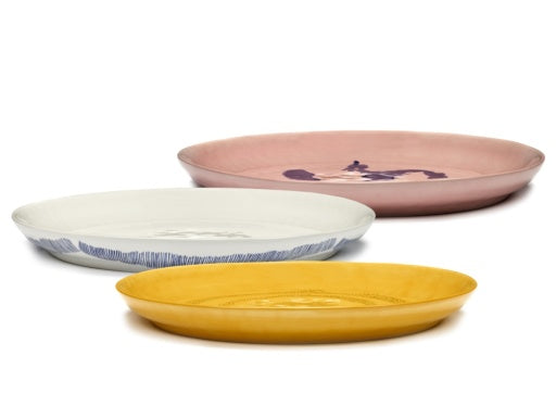 Serax - Ottolenghi - Serveerschotel S Geel Dots Zwart Feast