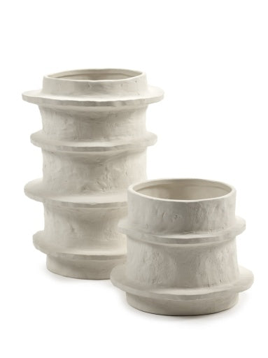 FLOWER POT 04 S BEIGE MOLLY