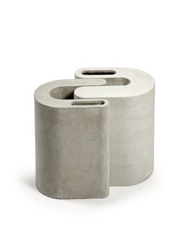 Serax - Frédérick Gautier - Kruk/Bijzettafel Beton U - Set van 2