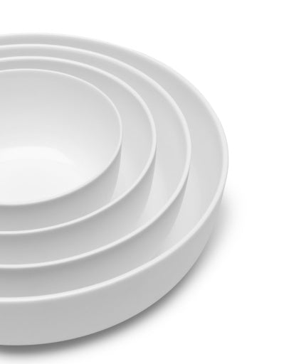 LOW BOWL S WHITE BASE