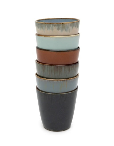 Serax - Anita Le Grelle - CONISCHE BEKER S SMOKY BLUE/MISTY GREY