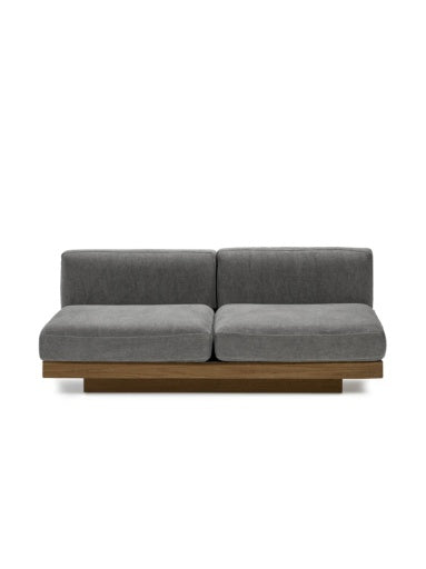 Serax - Vincent Van Duysen - BENCH 2-ZIT INDOOR BONE COGNAC RUDOLPH