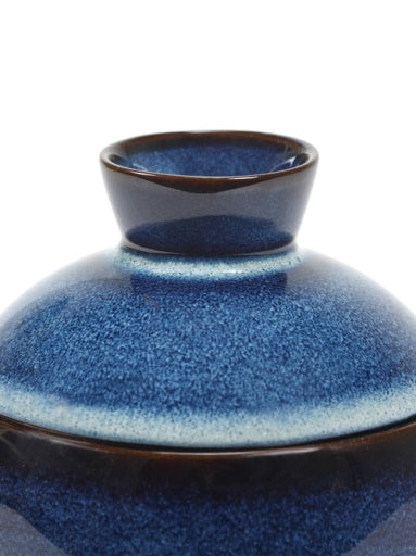 Serax - Pascale Naessens - POTJE MET DEKSEL °2 L DONKERBLAUW PURE