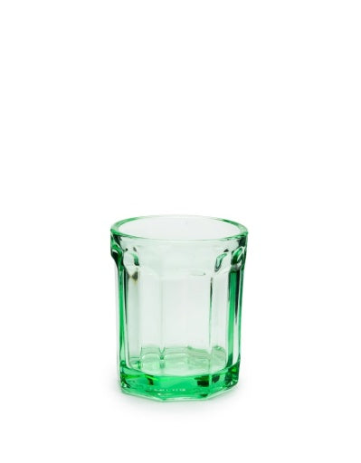 Serax - Paola Navone - GLAS M GROEN FISH &amp; FISH  - Set van 4