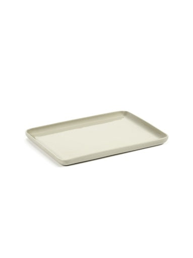 Serax - Bertrand Lejoly - SCHAAL RECHTHOEKIG M BEIGE COSE