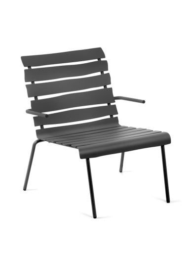 LOUNGE STOEL ZWART ALIGNED