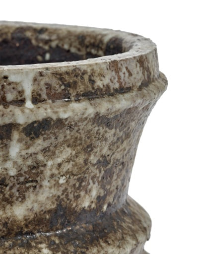 Serax - Kelly Wearstler - PLANTENPOT 01 S WIT BRUIN MESA