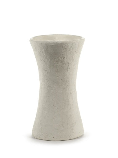 VASE S WHITE EARTH
