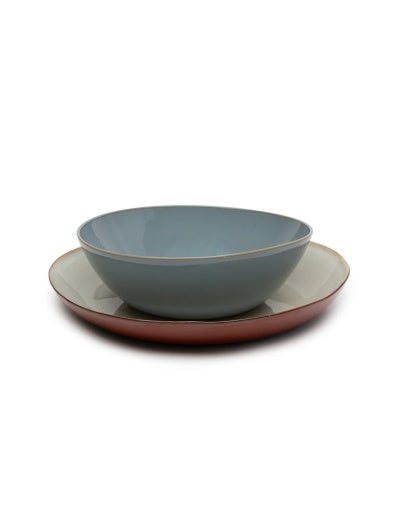 Serax - Anita Le Grelle - SERVEERSCHAAL RUST/MISTY GREY
