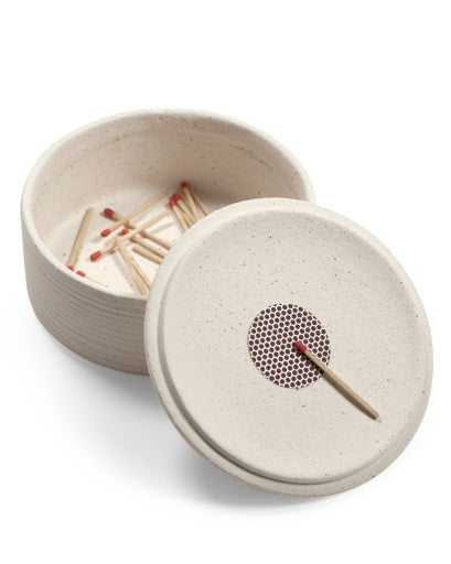 Serax - Alex Gabriels - KANDELAAR + BOX BEIGE MIRA