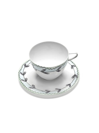 Serax - Marni - CAPPUCCINOKOP + SCHOTEL BLOSSOM MILK MF