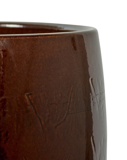 Serax - Vincent Van Duysen - SIERPOT 08 BRUIN VASO