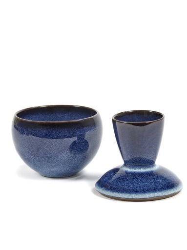 Serax - Pascale Naessens - POTJE MET DEKSEL °1 L BLAUW PURE