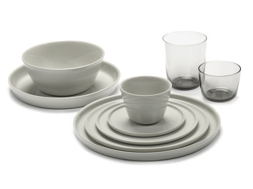 Serax - Vincent Van Duysen - Glas Laag Smoky Grijs Cena - Set van 4