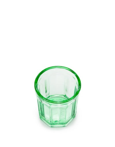 Serax - Paola Navone - GLAS M GROEN FISH &amp; FISH  - Set van 4