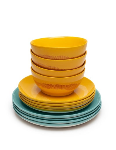 Serax - Ottolenghi - Set Azure/Geel Feast