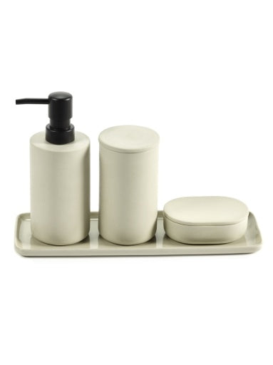 Serax - Bertrand Lejoly - SCHAAL RECHTHOEKIG L BEIGE COSE