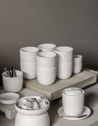 Serax - Piet Boon - THEEKOP EXCL HANDVAT GEGLAZUURD WIT BASE