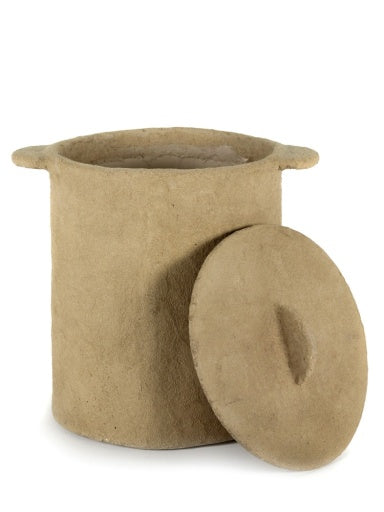 Serax - Marie Michielssen - POT + DEKSEL M BRUIN EARTH