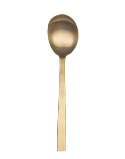 TAFELLEPEL BRASS BRUSHED MAARTEN BAAS