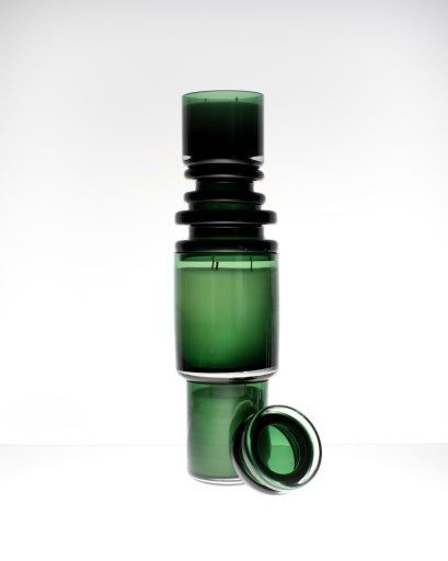 SCENTED CANDLE M GREEN AURORA