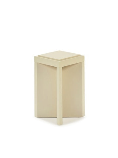 Ann Demeulemeester - Bijzettafel Eik Crème Kubé 4