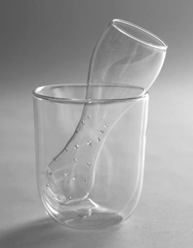 Serax - Mieke Cuppen - DUBBELWANDING GLAS + THEEZEEF