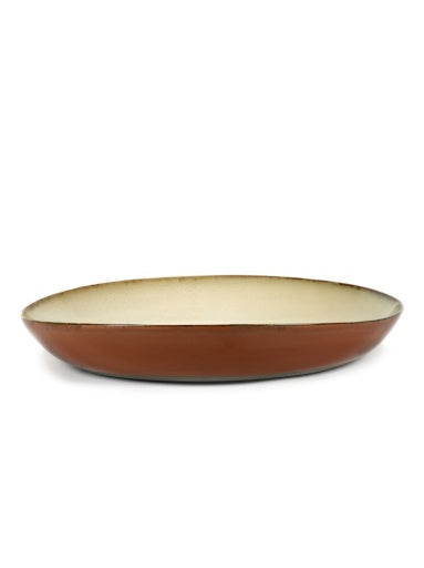 Serax - Anita Le Grelle - Serveerschaal L Rust/Misty Grey