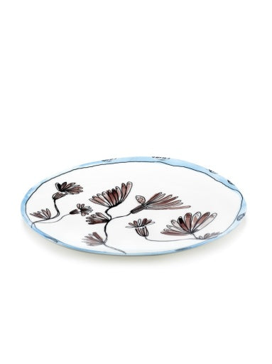 Serax - Marni - SERVEERSCHAAL L CAMELIA AUBERGINE MF