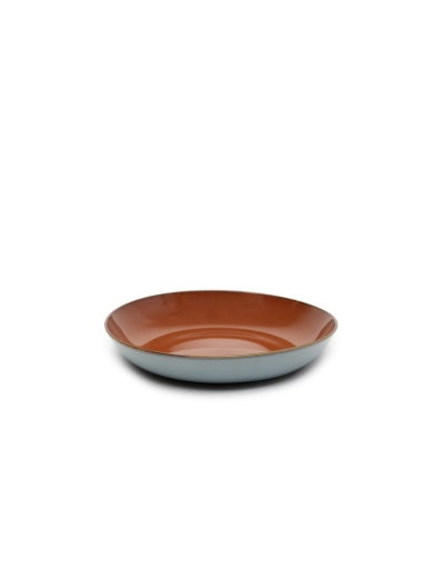 Serax - Anita Le Grelle - DIEP BORD L SMOKY BLUE/RUST