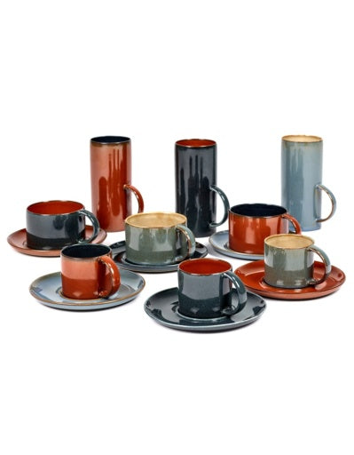 Serax - Anita Le Grelle - THEEKOP RUST/DARK BLUE