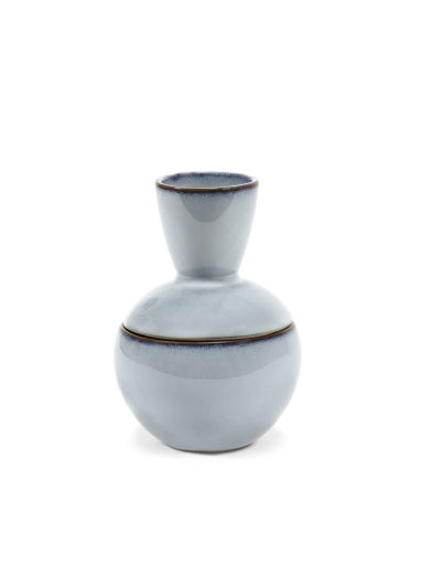 Serax - Pascale Naessens - POTJE MET DEKSEL °1 S DONKERBLAUW PURE