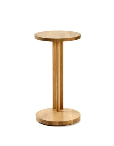 Ann Demeulemeester - Bijzettafel Hoog Eik Naturel Aura