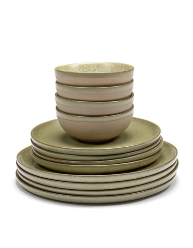 Serax - Sergio Herman - Set Camo Green Surface