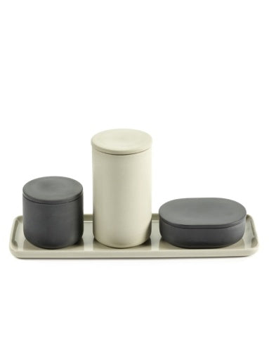 Serax - Bertrand Lejoly - SCHAAL RECHTHOEKIG L BEIGE COSE