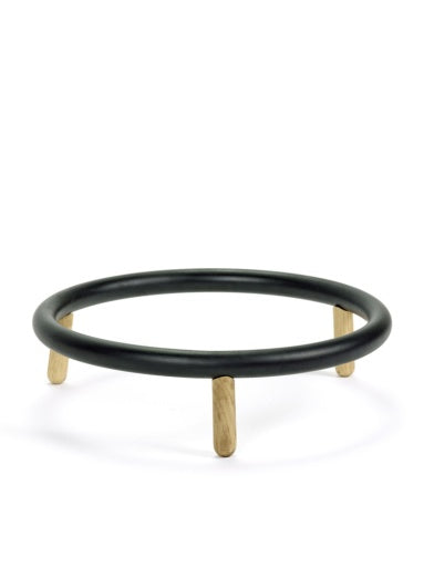 Serax - Studio Simple - SCHAAL DRAGER L ZWART DAYSIGN