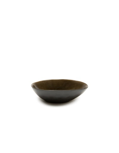 OVAL BOWL GREY PURE