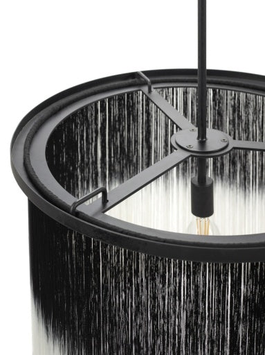 Ann Demeulemeester - Ann Demeulemeester - Hanglamp + Verlengtuk Zwart Wit Wong