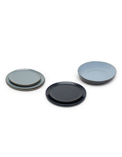 Serax - Anita Le Grelle - Dinerset 9-delig Smokey &amp; Dark Blue
