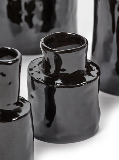 Serax - Marie Michielssen - VASE 01 ZWART HÉLÉNA MARIE