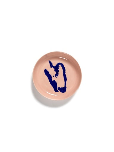 Serax - Ottolenghi - BORD HOOG ROZE PAPRIKA BLAUW FEAST  - Set van 2