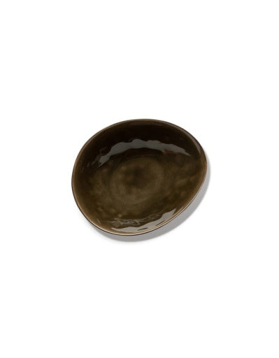 OVAL BOWL GREY PURE