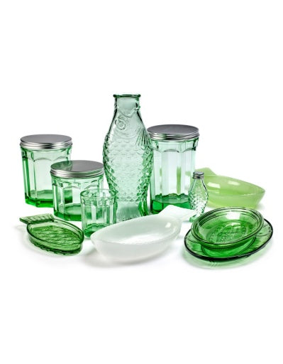 Serax - Paola Navone - OVALEN KOM GROEN FISH & FISH