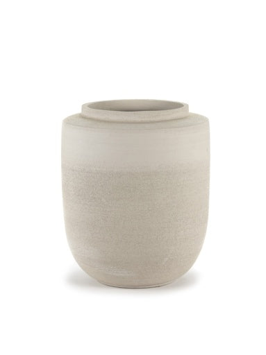 Serax - Piet Boon - PLANTENPOT L BEIGE VOLUMES