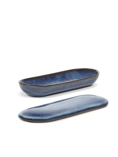 Serax - Pascale Naessens - SCHAAL MET DEKSEL S DONKERBLAUW PURE