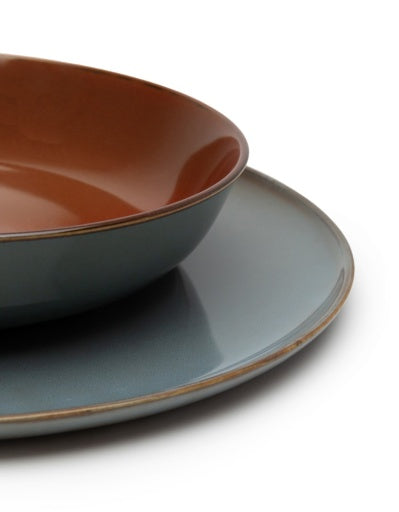 Serax - Anita Le Grelle - DIEP BORD M SMOKY BLUE/RUST