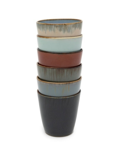 Serax - Anita Le Grelle - CONISCHE BEKER S MISTY GREY/SMOKY BLUE