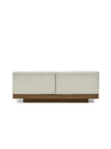 Serax - Vincent Van Duysen - BENCH 2-ZIT INDOOR BONE COGNAC RUDOLPH