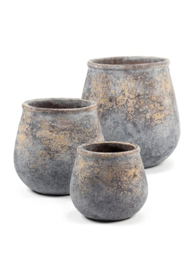 Serax - Serax - SIERPOT M GRIJS BLACK ANCIENT